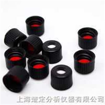 8-4252ml样品瓶黑色开孔拧盖带红色PTFE/白色硅胶垫（适用于8-425螺纹口瓶V3208-08GD）