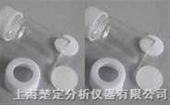 22mm，100只/包白色开孔拧盖（配20ml/40ml螺纹口样品瓶 V3224W-22） 