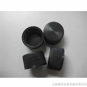 22mm，100只/包黑色实心拧盖（配20ml/40ml螺纹口样品瓶 V3224B-22） 