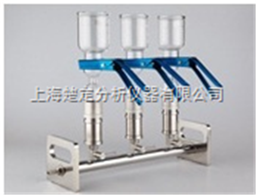三联溶剂过滤器（300ml玻璃虑杯，不锈钢支架）